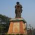 تمثال أنديرا غاندى بمدينة كلكتا 