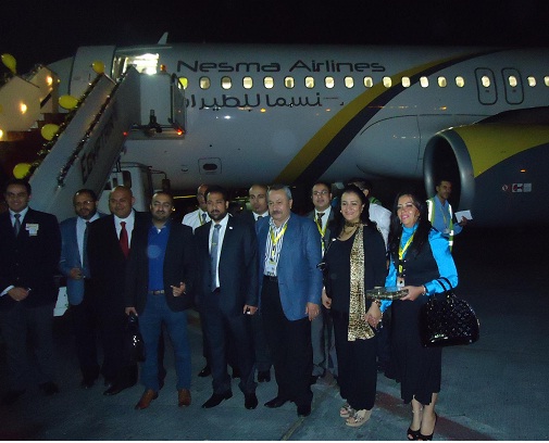ايرباص ثالثة تنضم لأسطول طيران -نسما- لخدمة المسافرين بين مصر والسعودية 