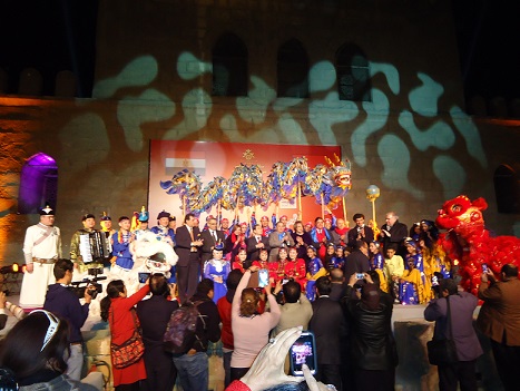 في قلعة صلاح الدين..السياحة والثقافة تحتفلان بالعام الصيني الجديد
