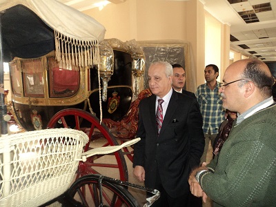 وزير الاثار يطلب كشف حساب عن مشروع تطوير متحف المركبات الملكية