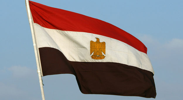 العلم المصرى يرفرف فوق مكتبة مصر الجديدة لدعم السياحة