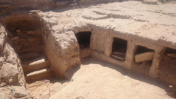 اكتشاف جزء من الجبانة الغربية لمدينة الأسكندرية
