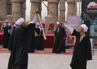 ساحة ابوالحجاج تشهد انطلاق الدورة العاشرة من مهرجان التحطيب
