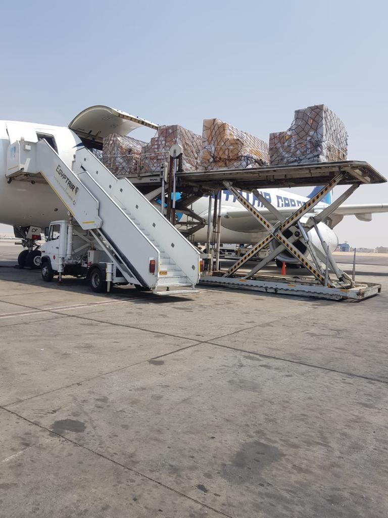 مصر للطيران: تشغيل رحلة شحن جوى إسبوعية إلى مطار جون كنيدى