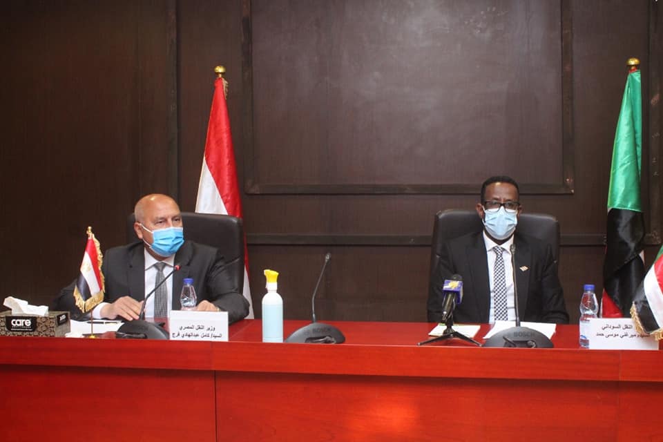 مصر والسودان يعتزمان تطوير قطاع النقل بينهما