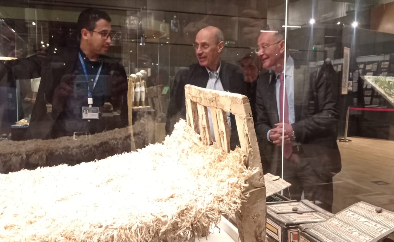  متحف الحضارة يستقبل رئيس -البنك الإسلامي للتنمية - والوفد المرافق له
