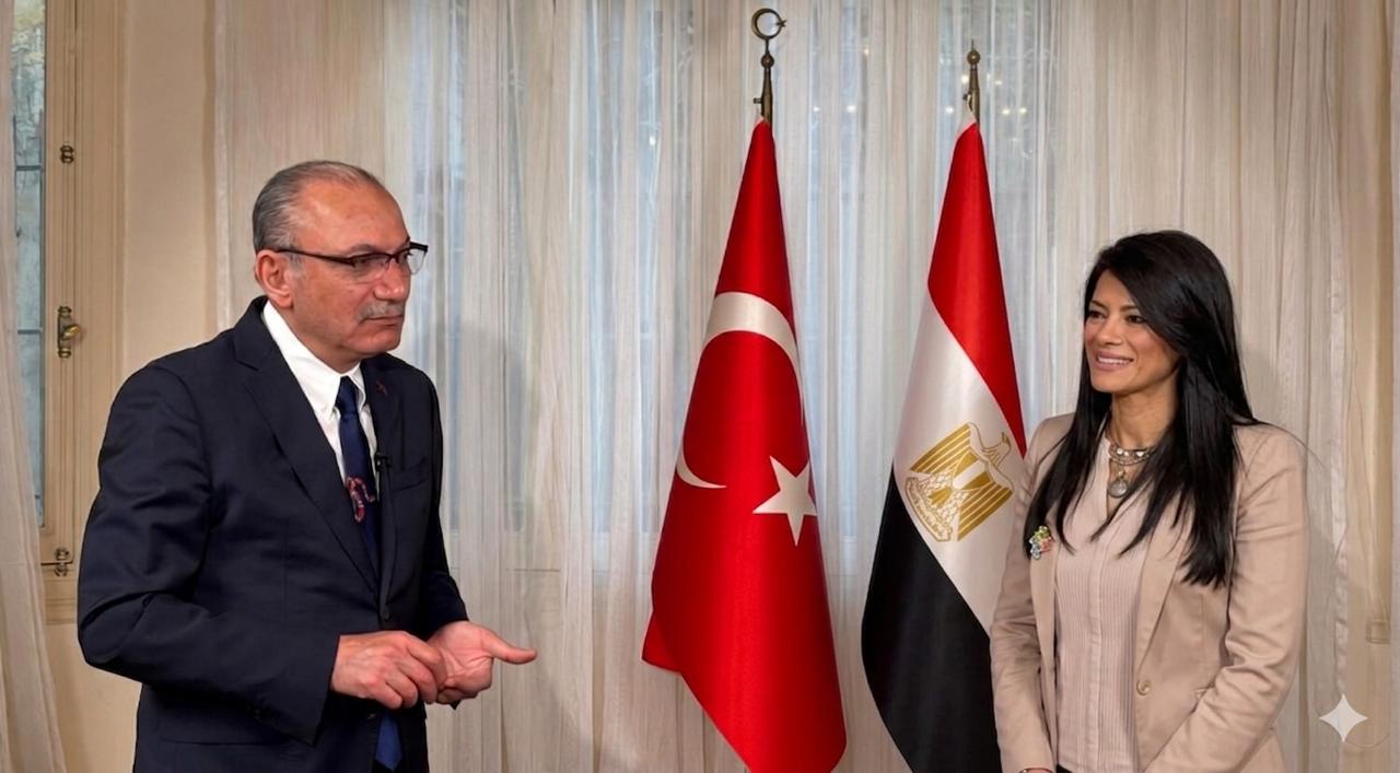 سفير تركيا بالقاهرة يهنئ :رانيا المشاط بتعيينها وكيلةً للأمين العام للأمم المتحدة